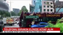 Sıra dışı okuma kampanyası: 15 dakika kitap oku, para kazan!