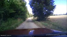 Schlechter Feldweg bei Holzheim (Bayern)