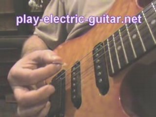 How to use a plectrum - Palm muting