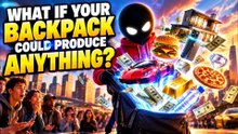 What If Your Backpack Could Produce ANYTHING You Asked For? 😱
