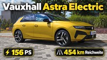 2026 Vauxhall (Opel) Astra Electric in Kult Gelb Metallic: Das kann der Stromer