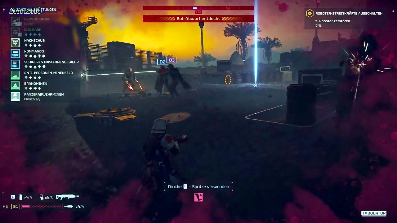 Heiße verteidigung in minenfeldern | helldivers 2 | ep. 136