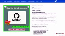 10 Best Ways to Buy Old GitHub Account in the US