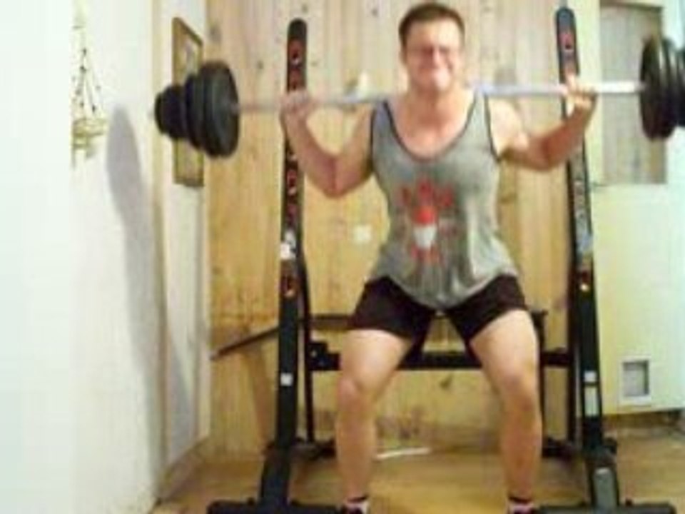 Squat -15*90kg - 2iem série