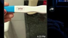 He Didn't Believe The Pregnancy Test Result - 2 Lines Shock