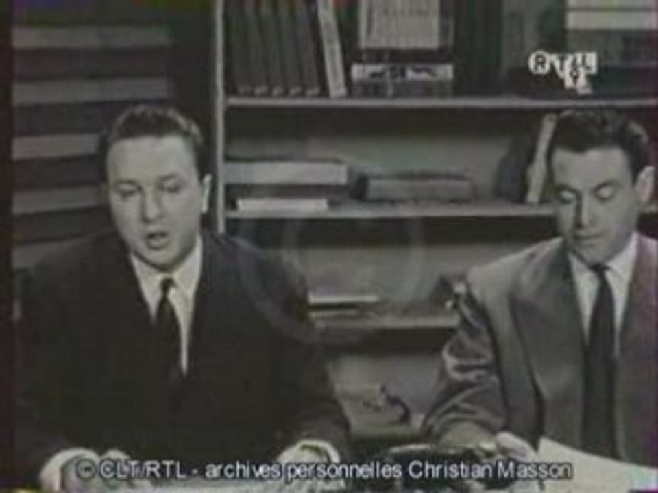 Indicatif début Journal de Télé-Luxembourg 1957