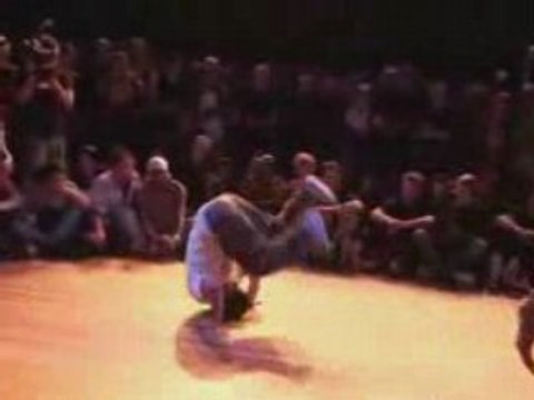 Uk Bboy -Europ2008-Quart de finale-Vagabonds Vs Sans Limites