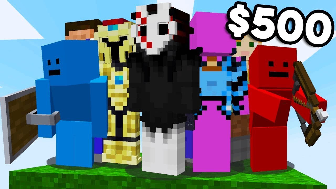 100-Player Minecraft Battle Royale: Teaming, Border Shrinks, Final 1v1