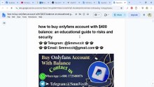 How to Buy! OnlyFans Account With Balance Online: 7 Steps to Know