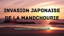 Invasion japonaise de la Mandchourie