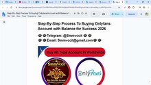 Where to Buy! OnlyFans Accounts With Balance: 7 Options Worth Researching
