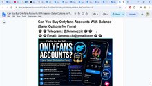 Where to Securely Buy! OnlyFans Account with Balance in 2027