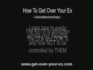 How To Get Over Your Ex