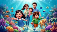 Shark Family Adventure 🦈 | Baby Shark Song for Kids | Kids Mania