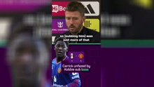 Carrick unfazed over Man United boos for Mainoo substitution