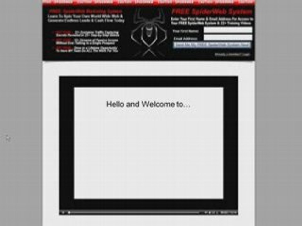 The Spider Web Marketing System and Why You Shouldn't Use It