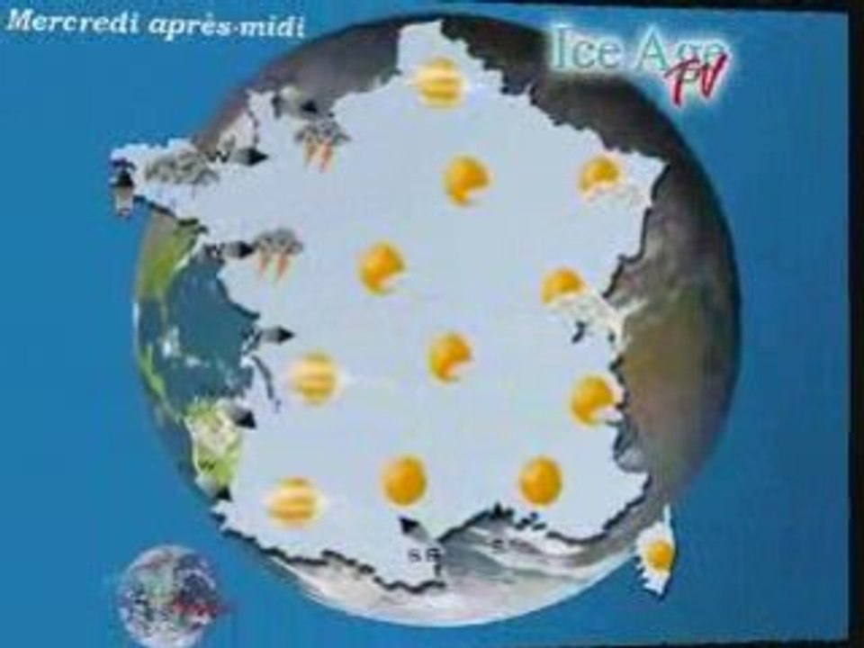 Meteo du Mercredi 6 Aout 2008