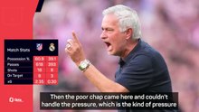 'Couldn’t handle the pressure' - Mourinho slams referee appointment