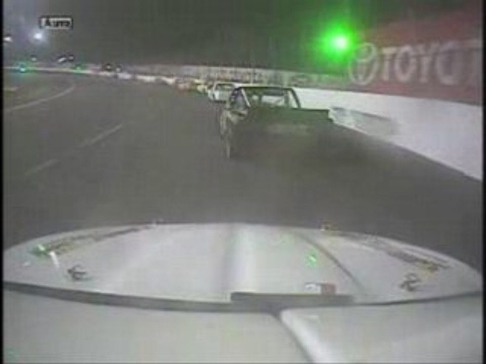 Super Trucks Rd.9 Onboardz Race Footage Toyota Speedway