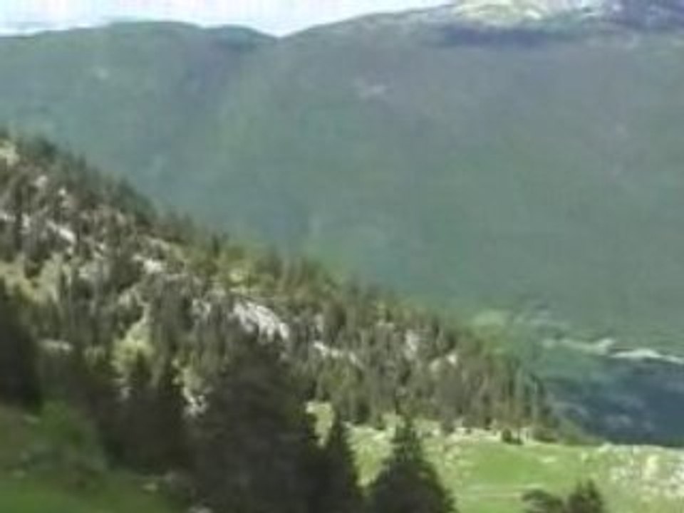 Arrivée au col de la Cochette