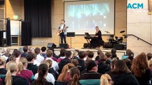 The Voice finalist Tommy Novak performs at Carroll College, 18-9-26, Bay Post