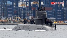 巧合！總統賴清德在高雄 潛艦海鯤號睽違近2月出港測試了
