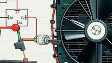 التوصيلات الكهربائية الأساسية لمروحة الرادياتير