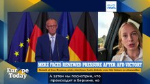 Европа сегодня: Мерц снова под давлением, крупнейший удар Украины по Москве
