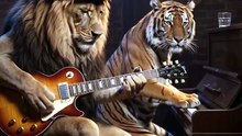 LION and TIGER Play Blues