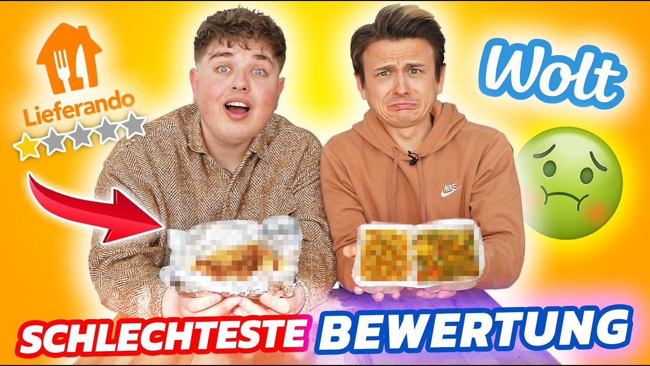 Wir bestellen das schlechteste Essen beim Lieferdienst