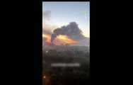Russie de la fumée