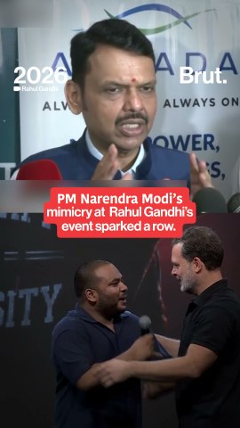 PM Modi mimicry at Rahul Gandhi’s event draws political reactions