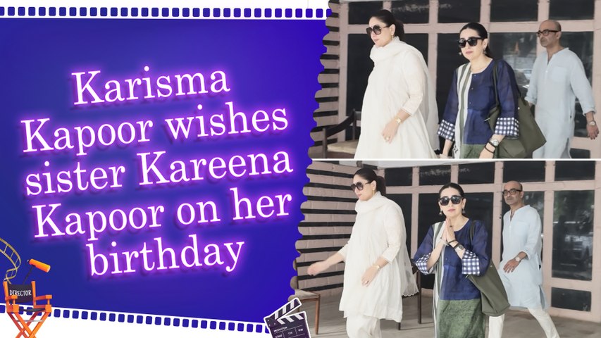 Karisma Kapoor shares adorable throwback picture to wish sister Kareena Kapoor on her birthday