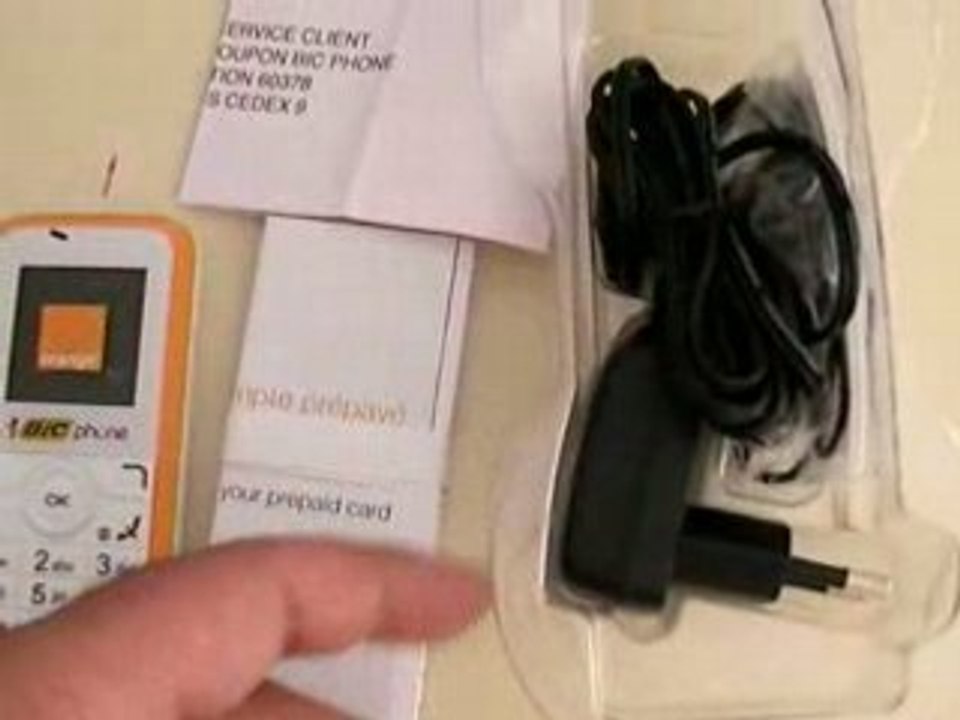 Deballage vidéo du Bic Phone