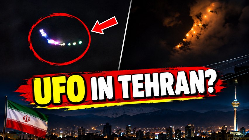 UFO in Tehran? Iranian Man Spots Mysterious Glowing Object | Internet Reacts to Viral Video