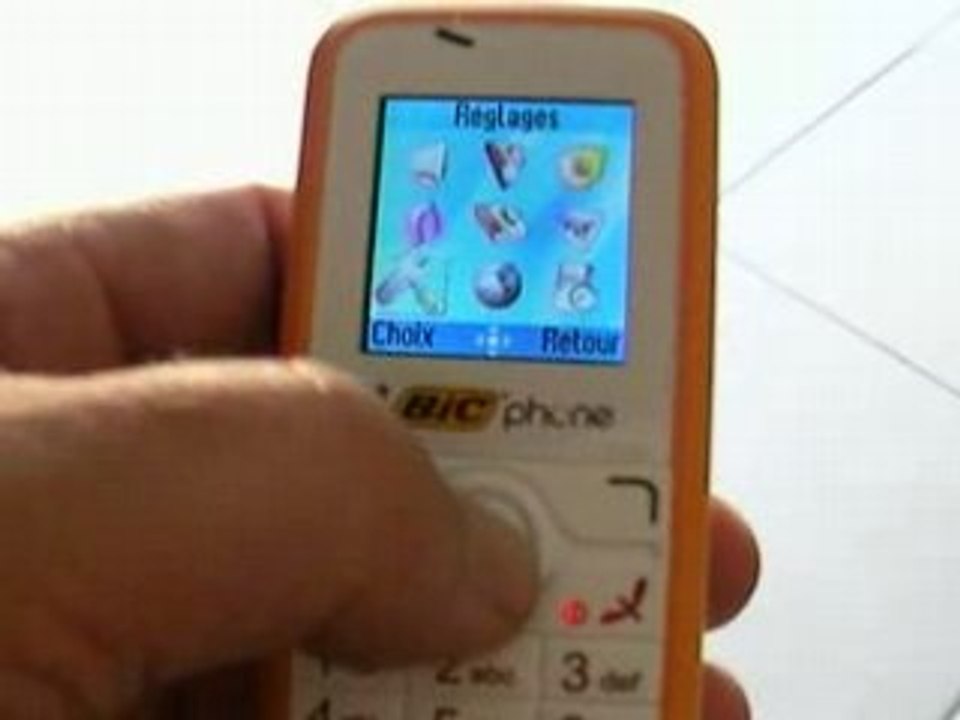 premiers test du Bic Phone