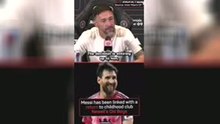 Gonzalez wants Messi to be happy amidst Newell’s rumours