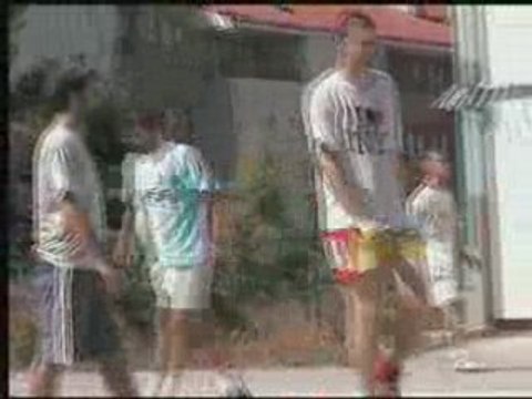 Partie de foot entre potes