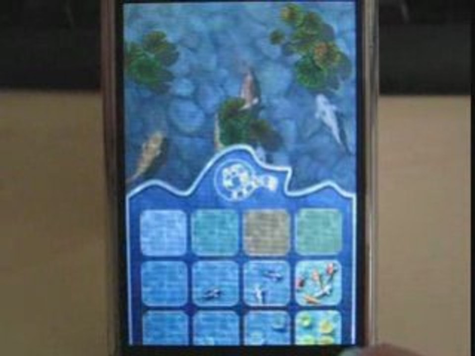 Koi Pond sur iPhone