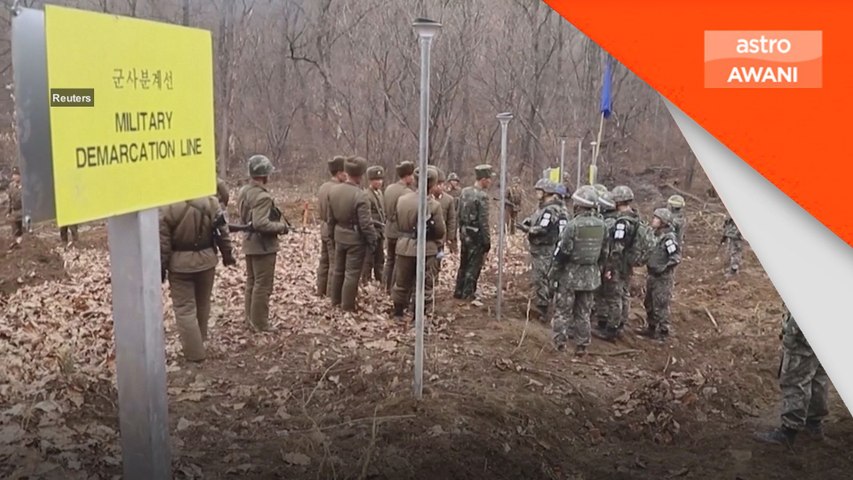 3 pegawai tentera Korea Selatan cedera dalam letupan di DMZ