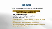 Courses4sale.com — CHESS COURSES