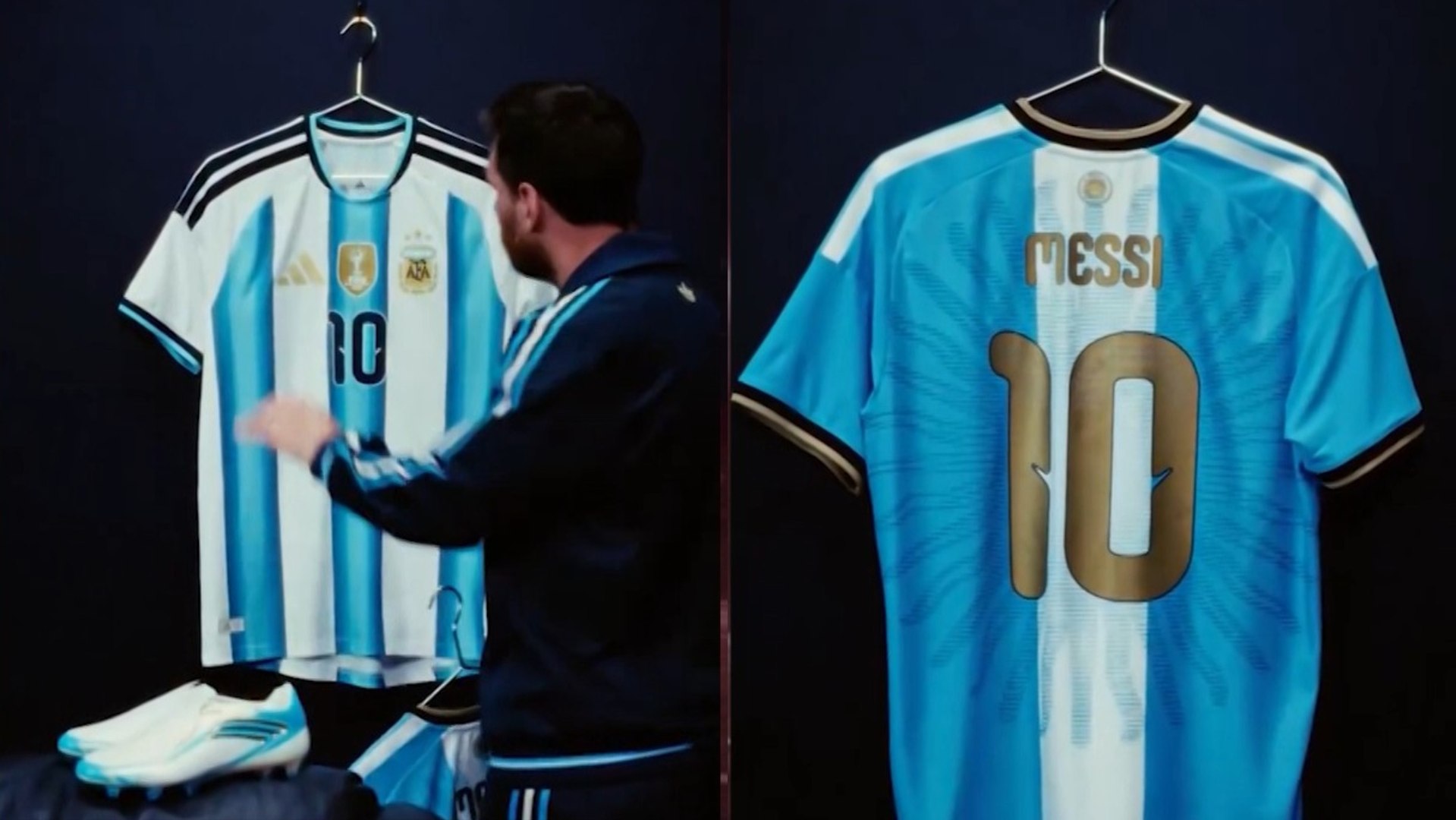 Una camiseta y unas botas para la historia: así vestirá Messi en su despedida con Argentina
