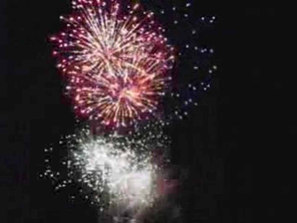 Feux d'artifice à thaims