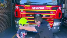 Braxton McIlhutton at Unanderra Fire Station