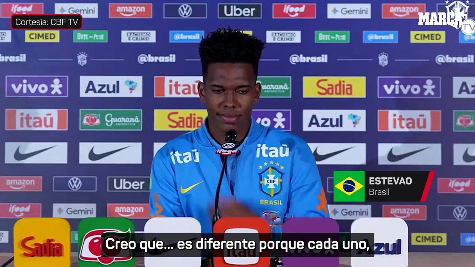 Estevao habla sobre sus pocos minutos en el Chelsea de Xabi: "Cada entrenador..."