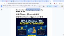220 Websites To Buy Snapchat Creator Account : Marketplace, Bulk, USA, UK