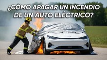 Cómo apagar incendios en autos eléctricos: la química detrás de los incendios en autos eléctricos