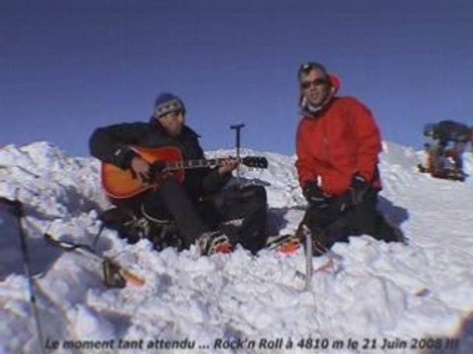 Fête de la musique au Mont Blanc avec Les Pissalochons