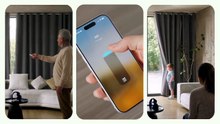 REZE FLOW – The World’s First All-in-One Smart Curtain Rod