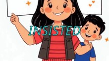 10000 palabras en inglés - ¿Qué significa INSISTED?